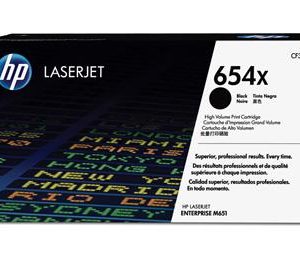 Toner HP 654X noir d’origine